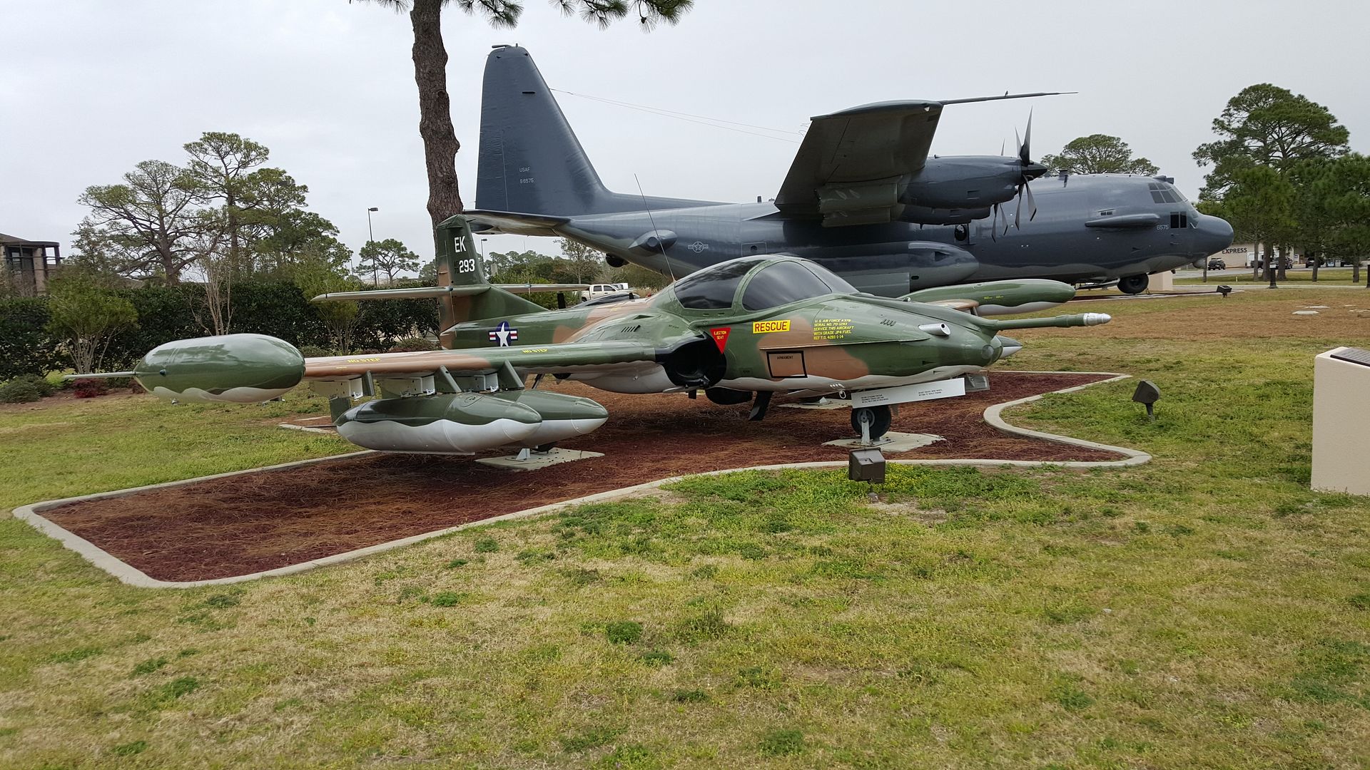 Hurlburt Field Air Park And The Air Force Armament Museum - A Lot Of ...